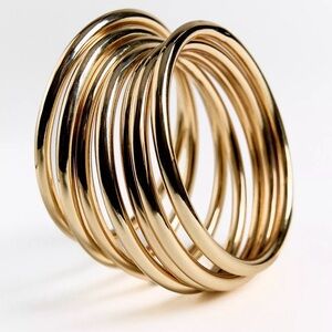 ZARA PACK OF METAL BRACELETS NWT